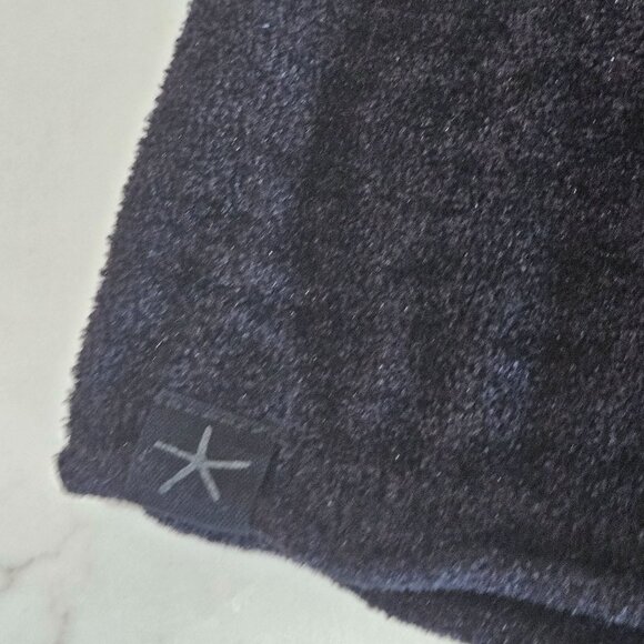 Barefoot Dreams CozyChic Ultra Lite Cropped Mock Neck Sweater Medium Black - Picture 7 of 11